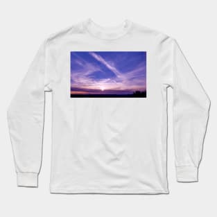 Monument Valley and Clouds. sunset2 Long Sleeve T-Shirt